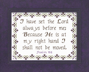 I Shall Not Be Moved Psalm 16:8